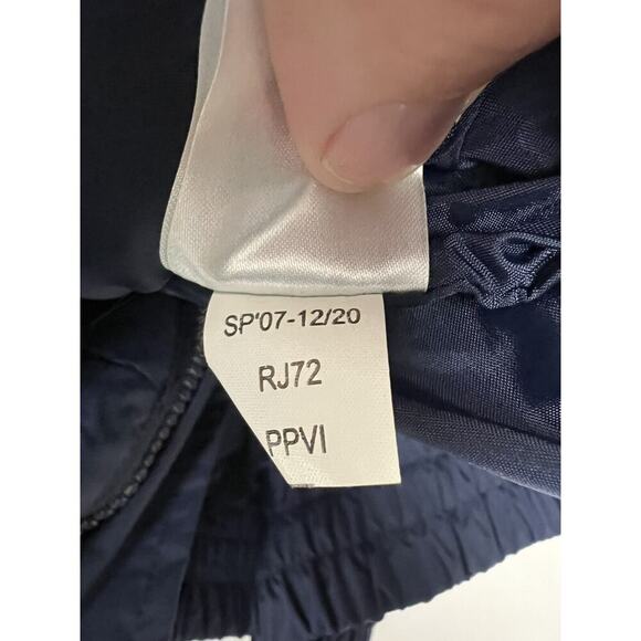 Jimmie Johnson Windbreaker Jacket Medium Blue NASCAR Racing Lowe’s 48 - Picture 7 of 10